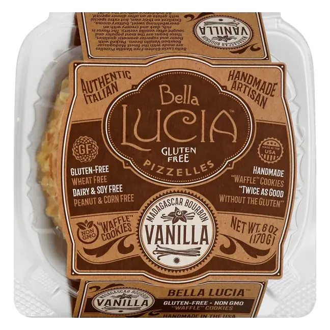 Pizzelles, Gluten Free, Madagascar Bourbon Vanilla