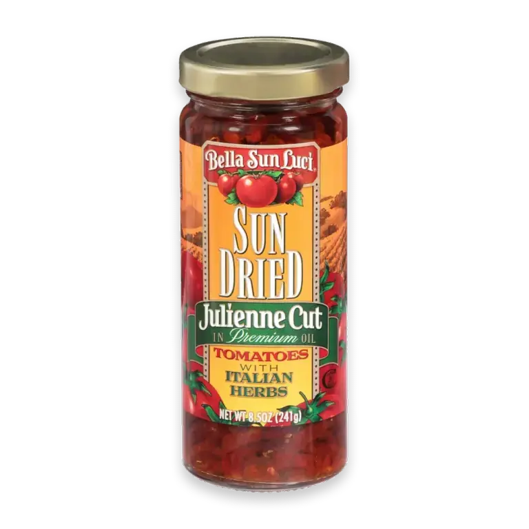 Sun Dried Julienne Cut with Italian Herbs Tomatoes