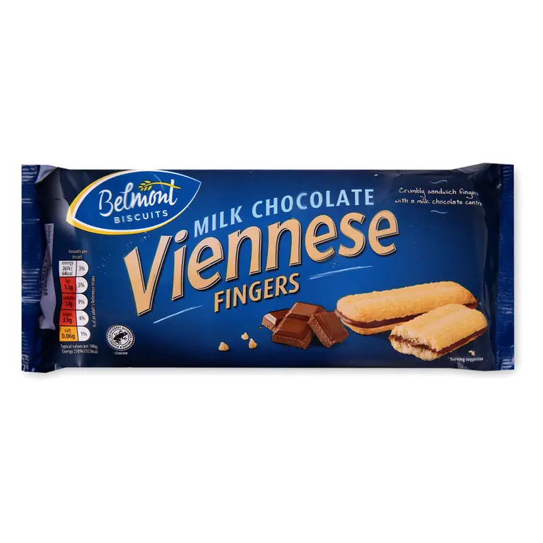 Milk Chocolate Viennese Fingers