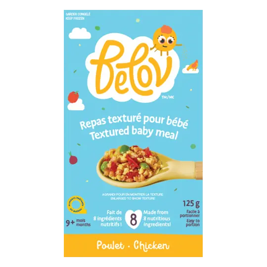 Frozen Textured Baby Meal Chicken 125 g
