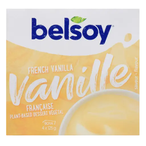 Gluten-Free Soya Dessert French Vanilla 4 x 125 g