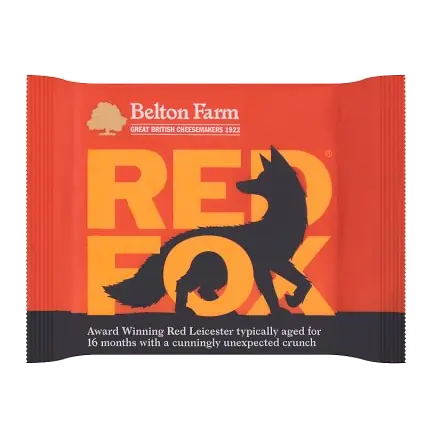 Red Fox Aged Red Leicester Cheese
