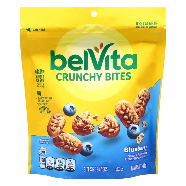 Blueberry Crunchy Bites Snack
