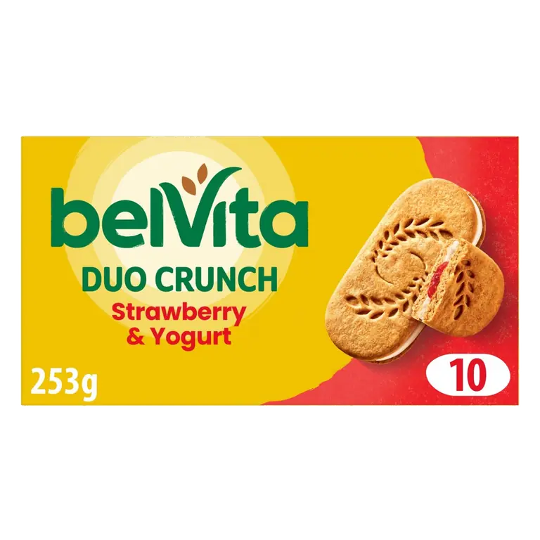 Duo Crunch Strawberry & Yogurt Cereal Snack Bars Multipack