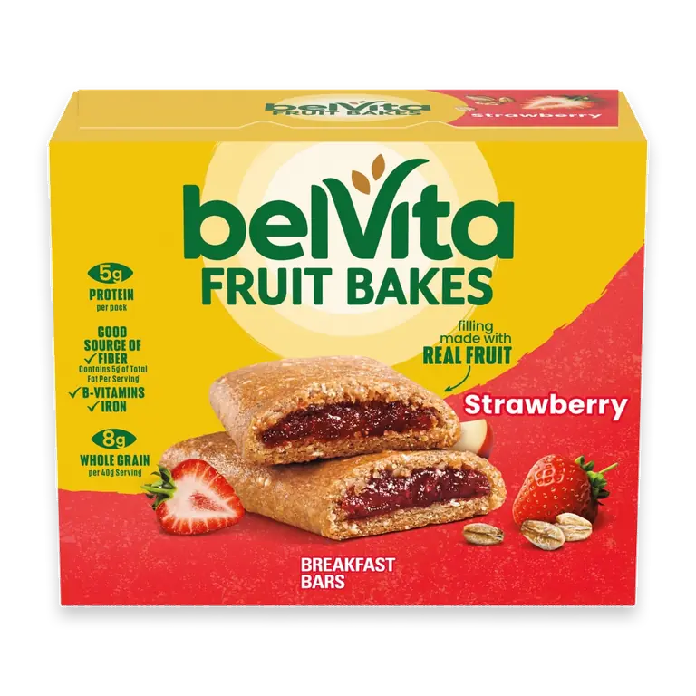 Fruit Bakes Strawberry Soft Baked Breakfast Bars