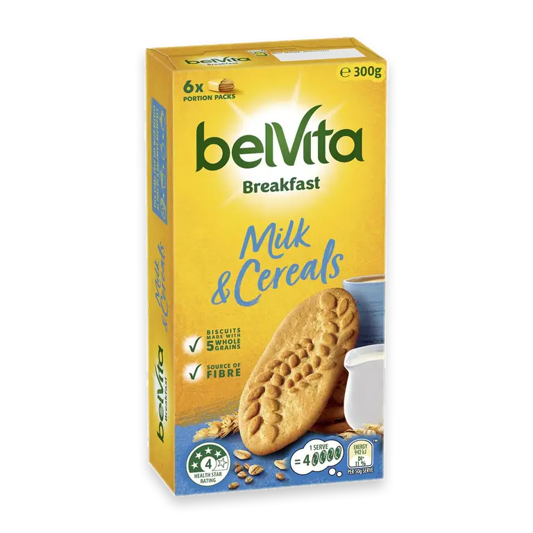 Milk & Cereals Breakfast Biscuits