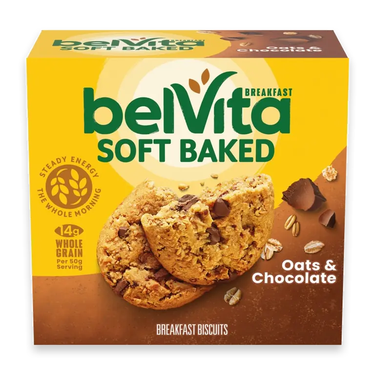 Soft Baked Oats & Chocolate Breakfast Bars