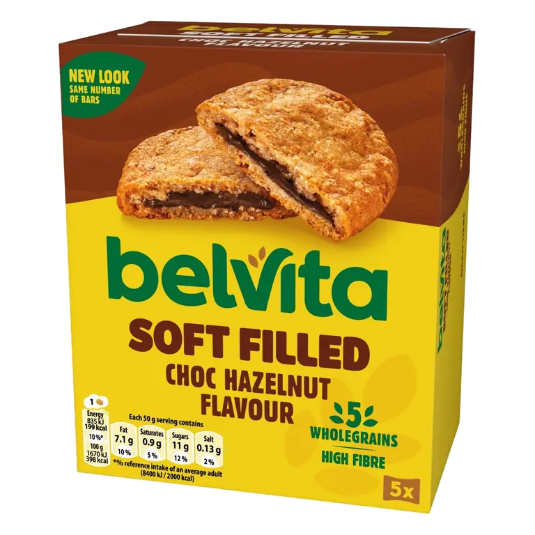 Soft Bakes Chocolate Hazelnut Flavour Cereal Snack Bars Multipack