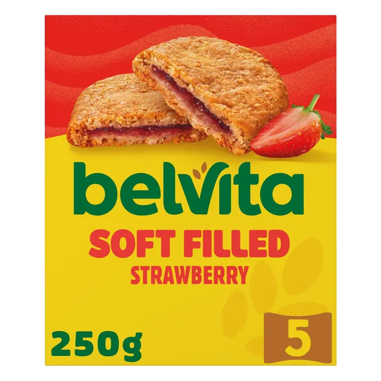 Soft Bakes Strawberry Filled Cereal Snack Bars Multipack