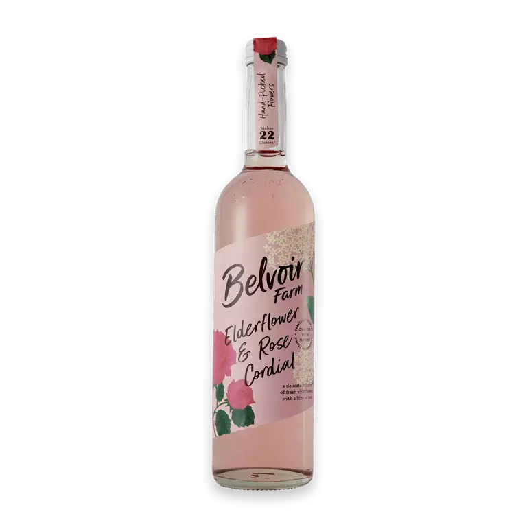 Farm Elderflower & Rose Cordial
