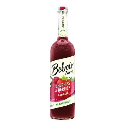 No Added Sugar Cherries & Berries Cordial