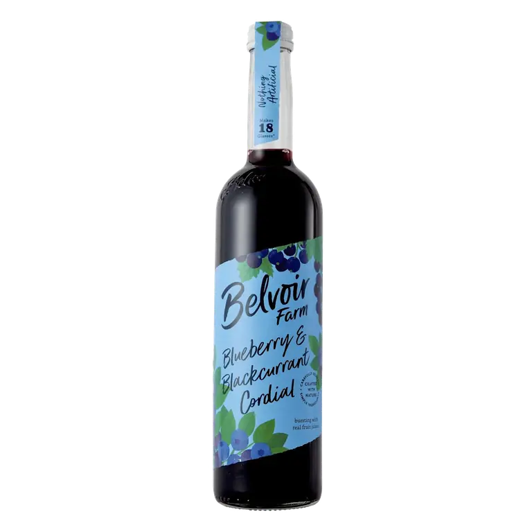 Blueberry and Blackcurrant Cordial
