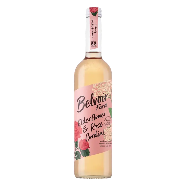 Elderflower & Rose Cordial