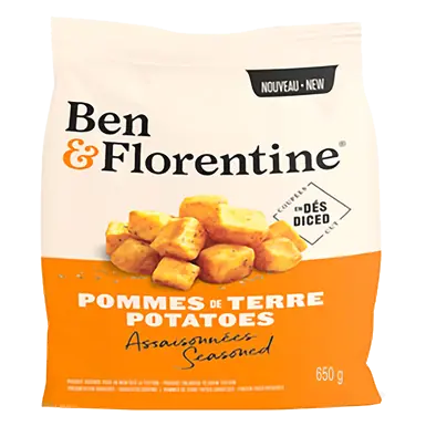 Frozen Diced Potatoes 650 g