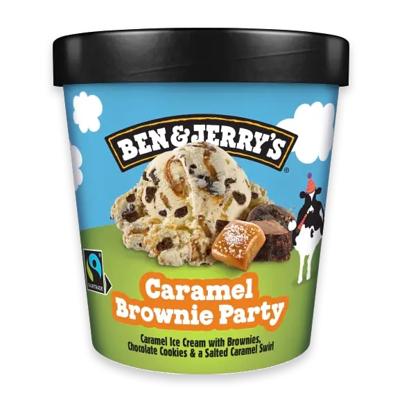 Caramel Brownie Party Glass