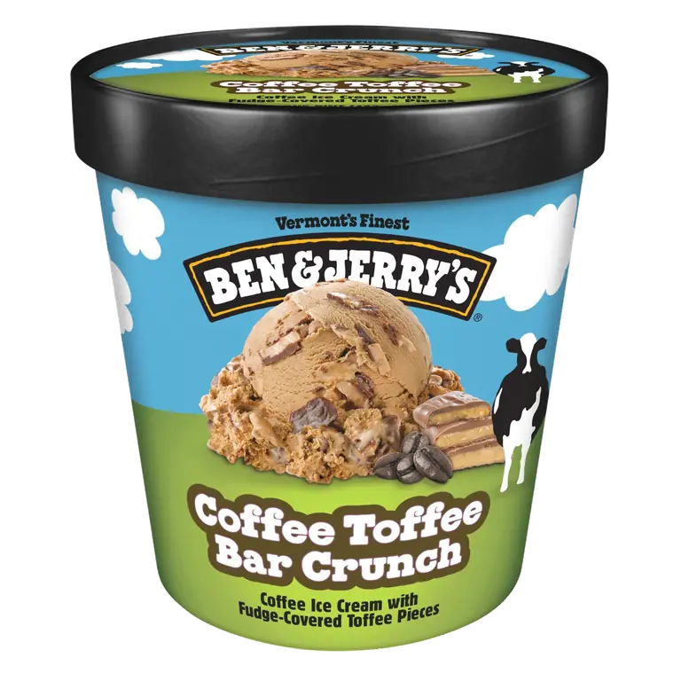Coffee Toffee Bar Crunch Ice Cream