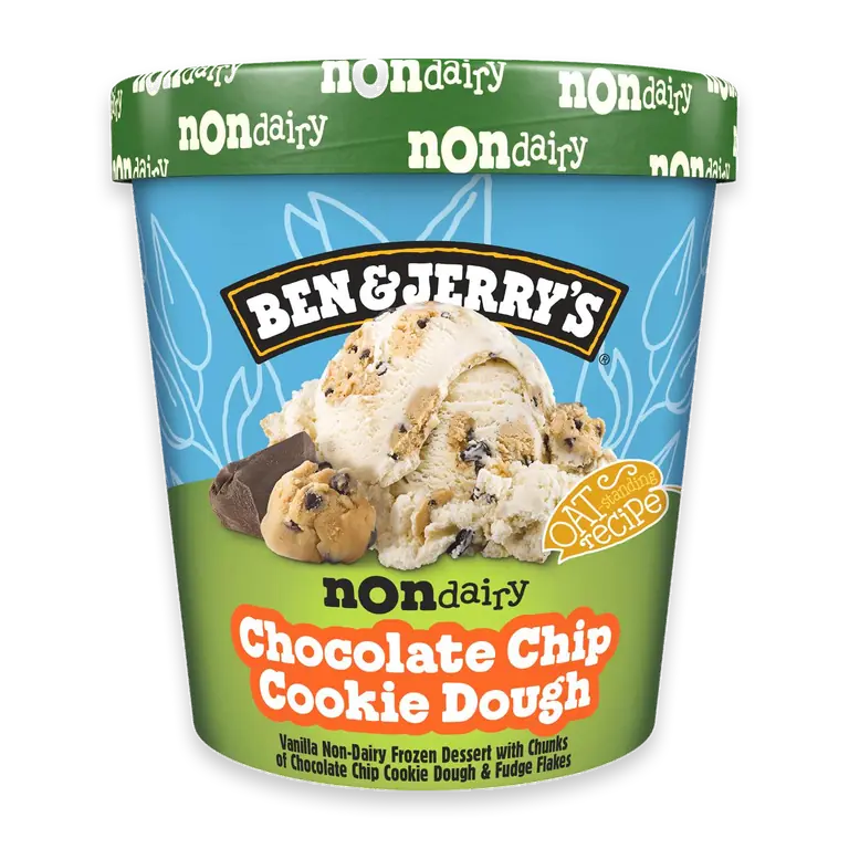 Dairy Free Chocolate Chip Cookie Dough Tub