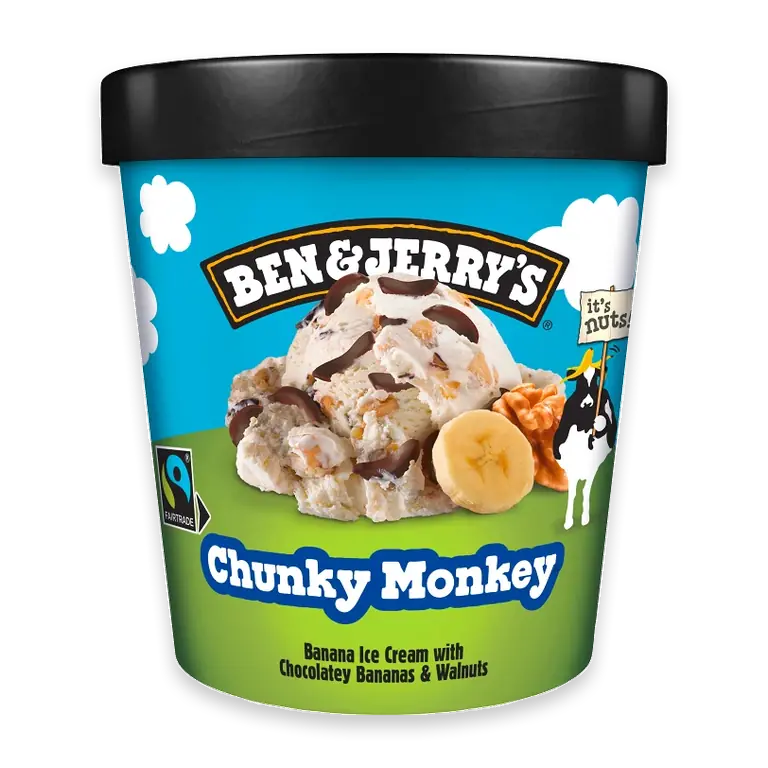 Glass Chunky monkey 465ml