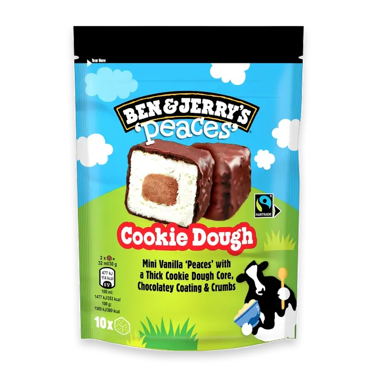 Glass Cookie dough peaces 160ml