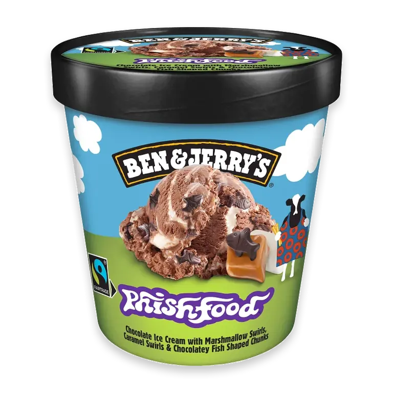 Glass Phish food 465ml