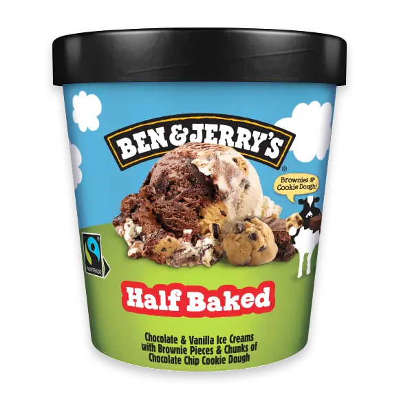 Half Baked Brownies Cookie Doug Glass