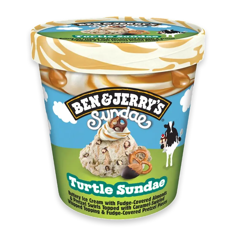 Ice Cream Turtle Sundae Flask