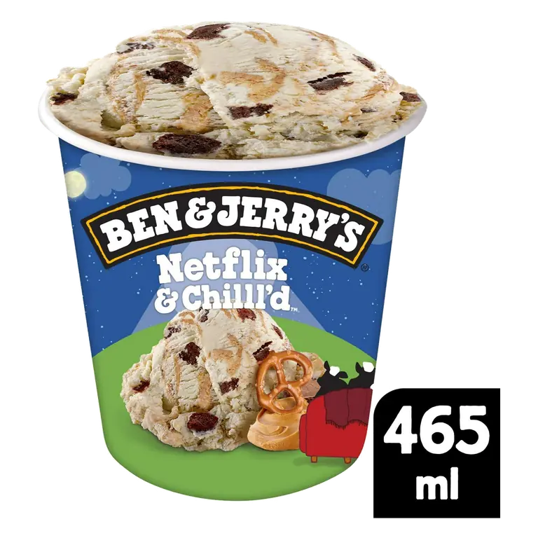 Netflix & Chill'd Peanut Butter Ice Cream Tub 465ml