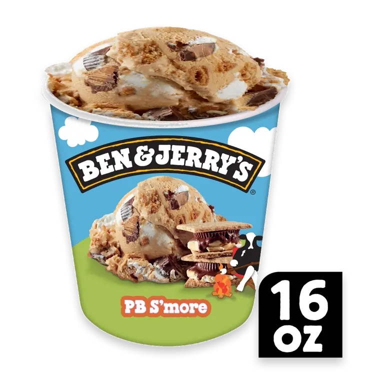 PB S'more Marshmallow Ice Cream Pint