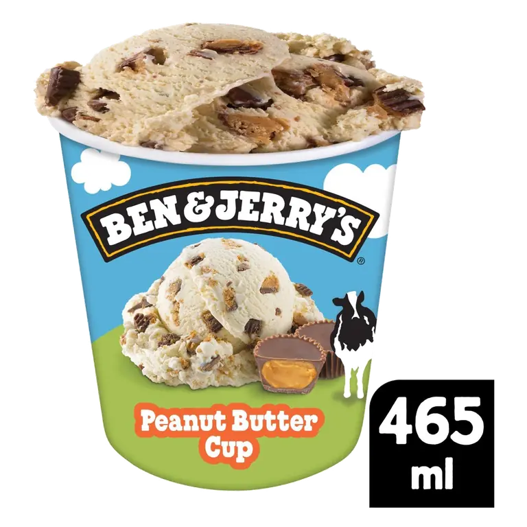 Peanut Butter Cup Ice Cream Tub 465ml