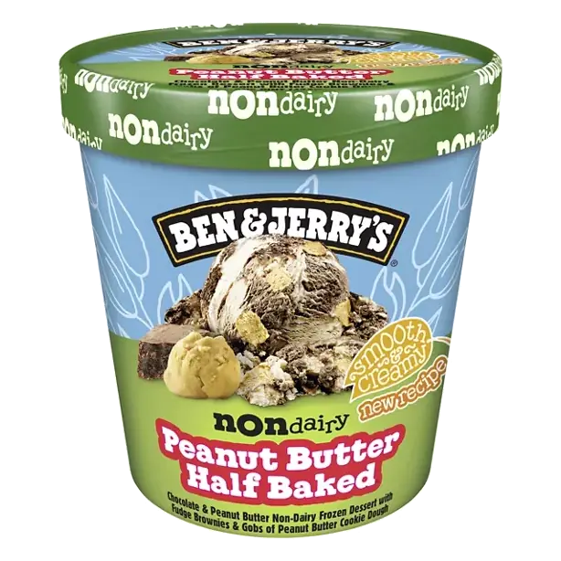 Peanut Butter Half Baked Frozen Dessert Non-Dairy