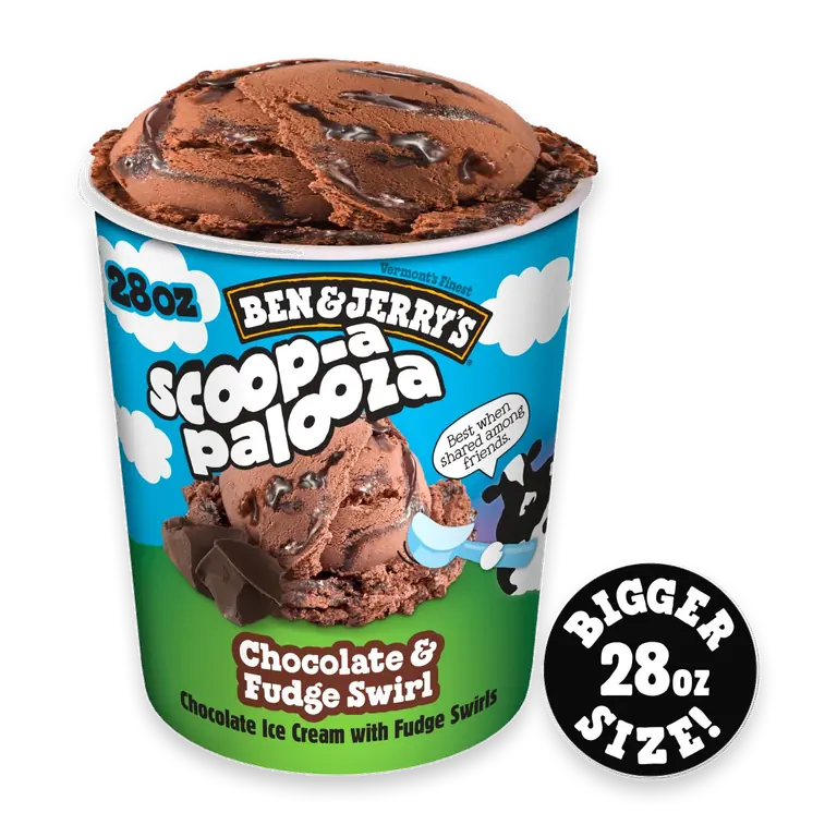 Scoop-apalooza Chocolate & Fudge Swirl