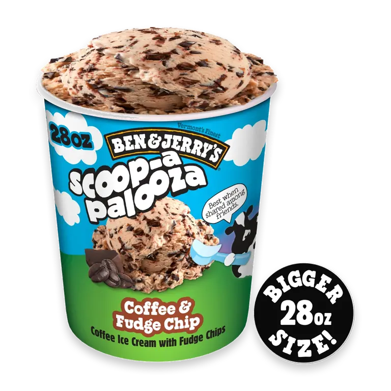 Scoop-apalooza Coffee & Fudge Chip Ice Cream