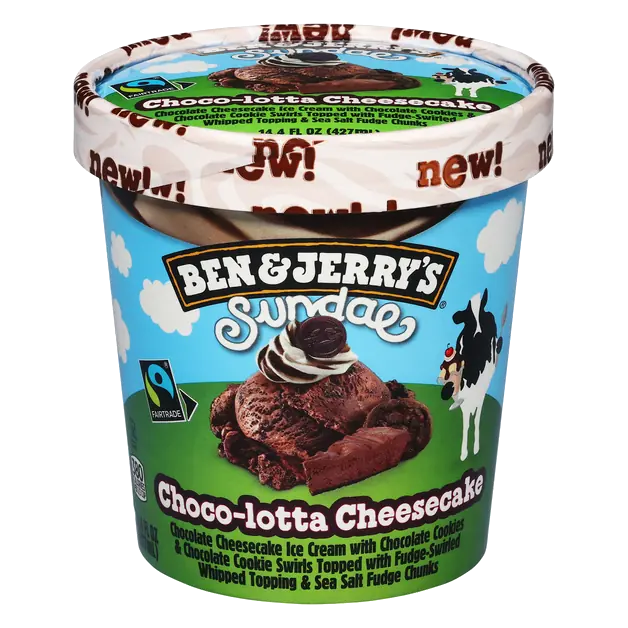 Sundae Choco-Lotta Cheesecake Ice Cream