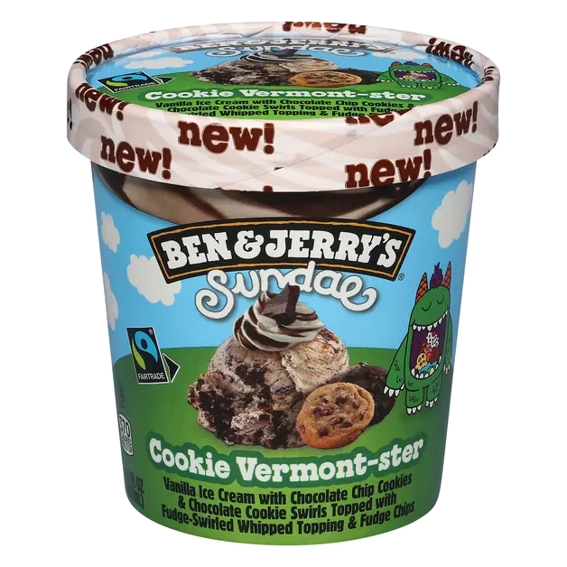 Sundae Cookie Vermont-Ster Ice Cream