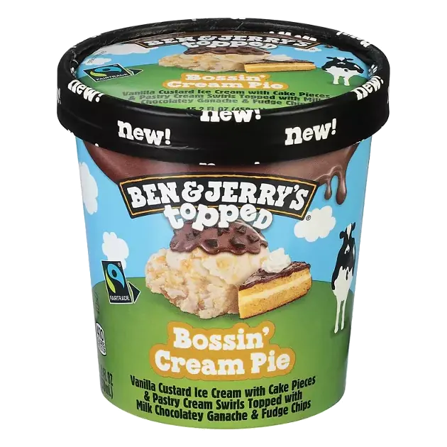 Topped Ice Cream, Bossin' Cream Pie