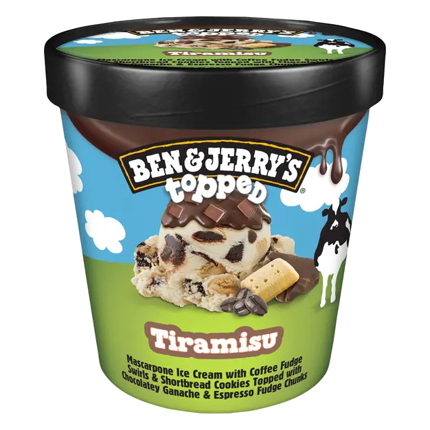 Topped Tiramisu Ice Cream