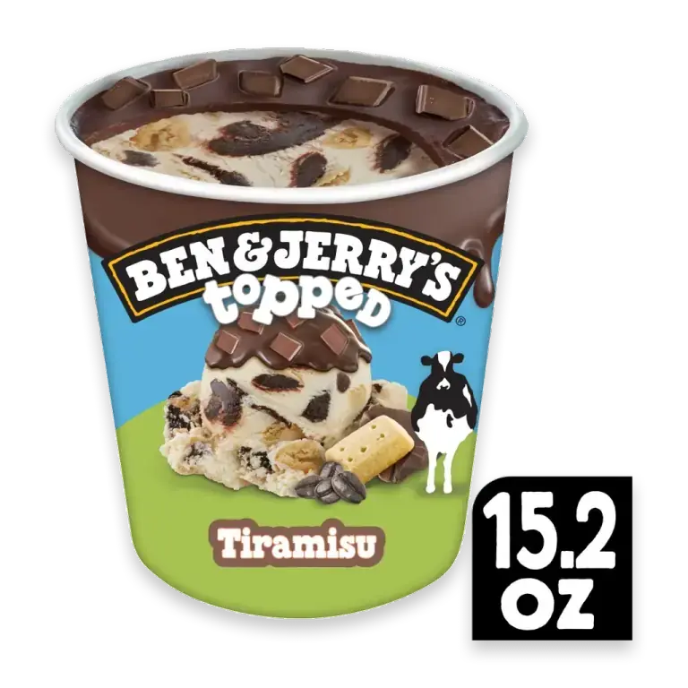 Topped Tiramisu with Fudge Swirls Pint