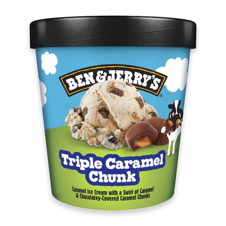 Triple Caramel Chunk Ice Cream Tub