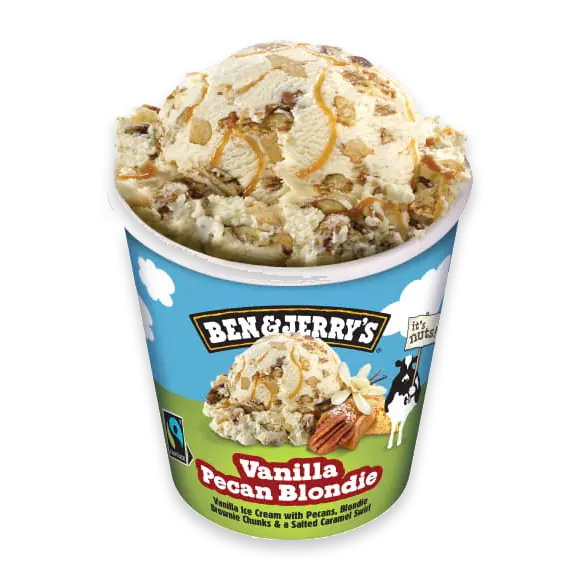 Vanilla Pecan Blondie Glass