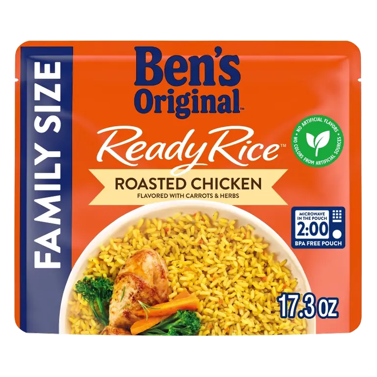Ben's Original Ready Rice Roasted Chicken Family Size, 17.3oz