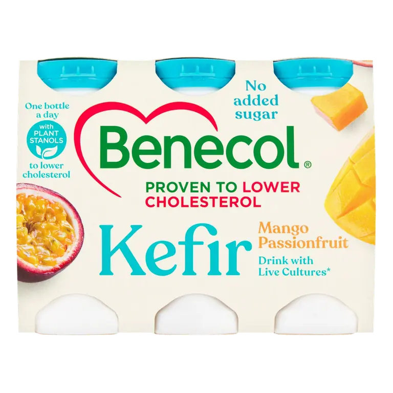 6 x 67.5g Kefir Mango Passionfruit Yoghurt Drink