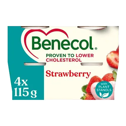 Strawberry Vegetarian Yogurts