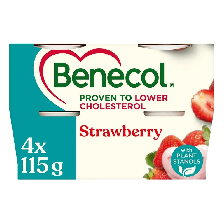 Strawberry Yogurt 4x115g