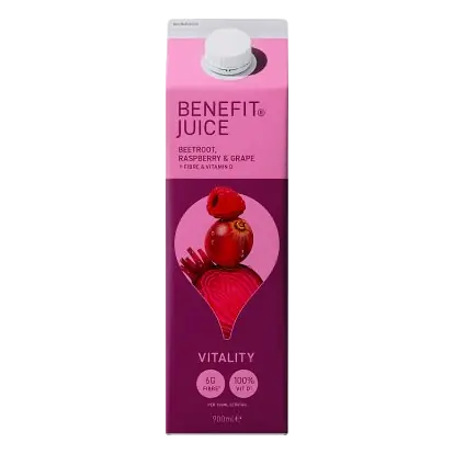 Juice 900ml Beetroot, Raspberry & Red Grape Juice