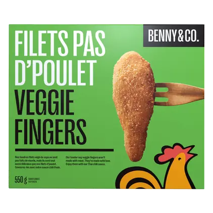 Frozen Veggie Fingers 550 g