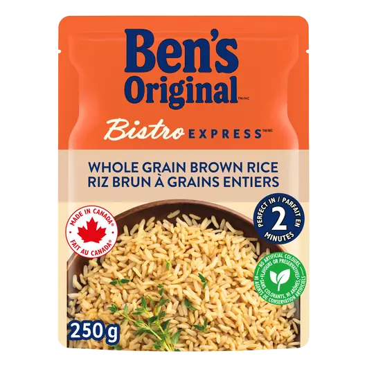 Bistro Express Brown Rice Side Dish Whole Grain 250 g