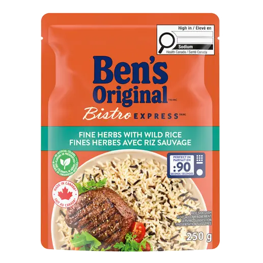 Bistro Express Long Grain & Wild Rice Fine Herbs 250 g