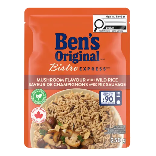 Bistro Express Rice Mushroom Long Grain & Wild 250 g