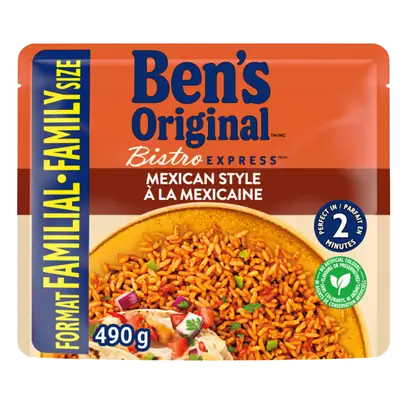 Bistro Express Rice Side Dish Mexican Style 490 g