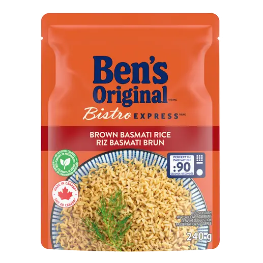Bistro Express Side Dish Brown Basmati Rice 240 g